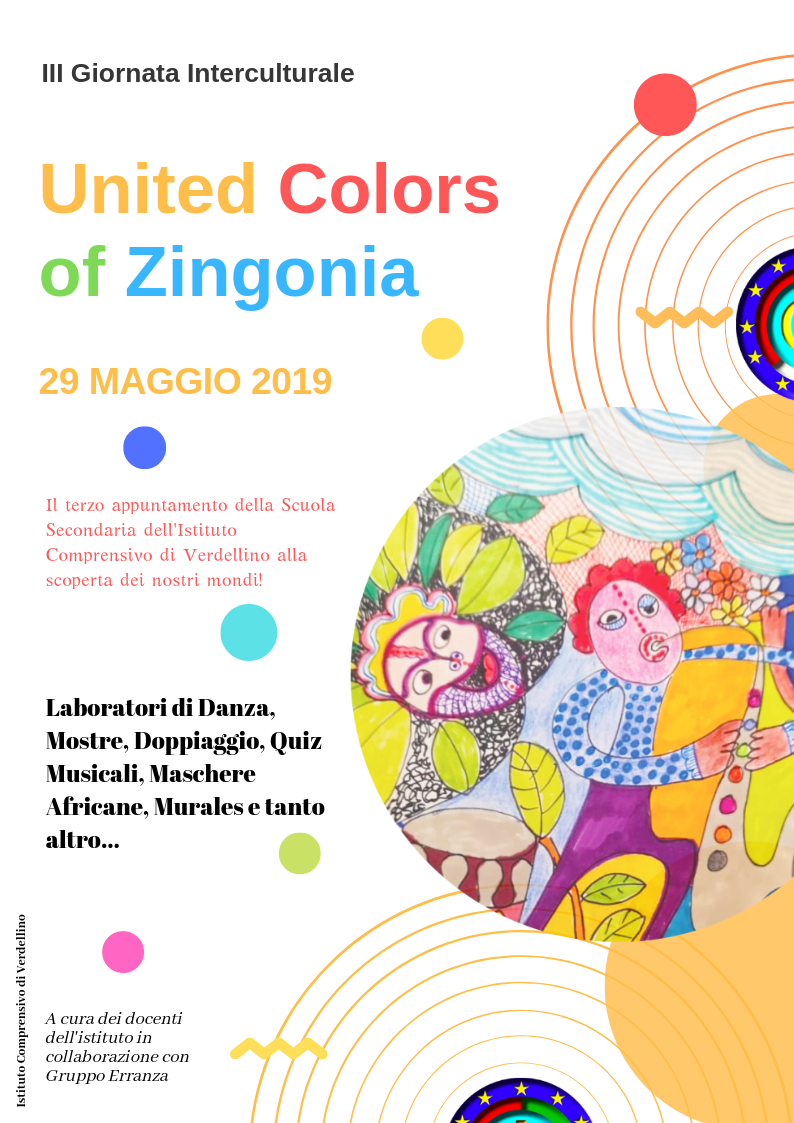 Locandina della III  Giornata Interculturale