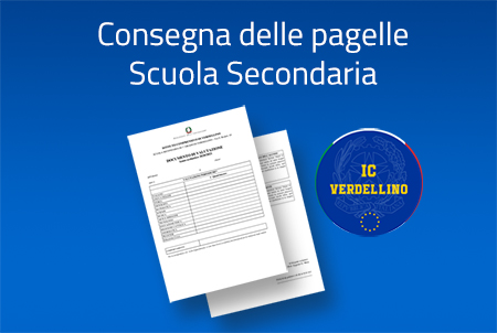 Consegna pagelle alla scuola secondaria