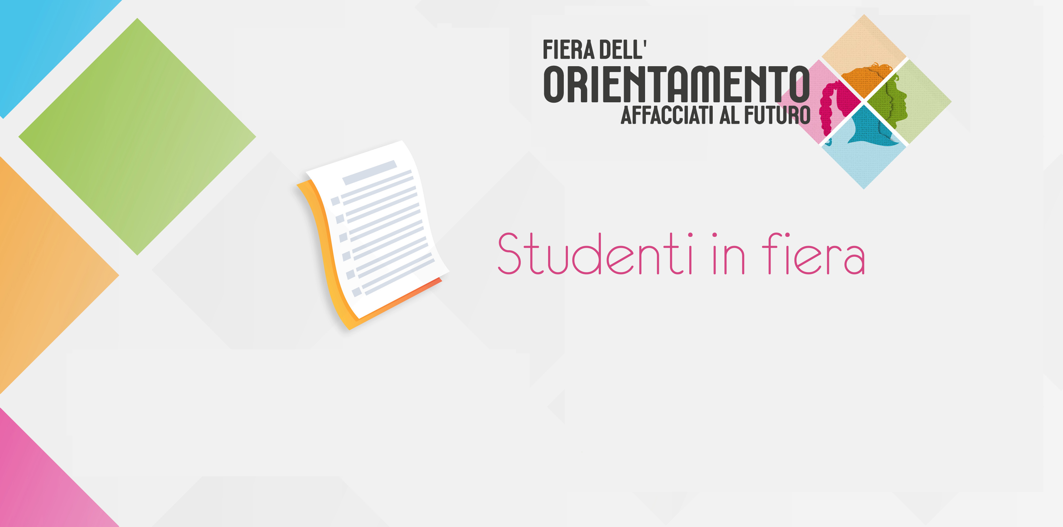 studenti in fiera