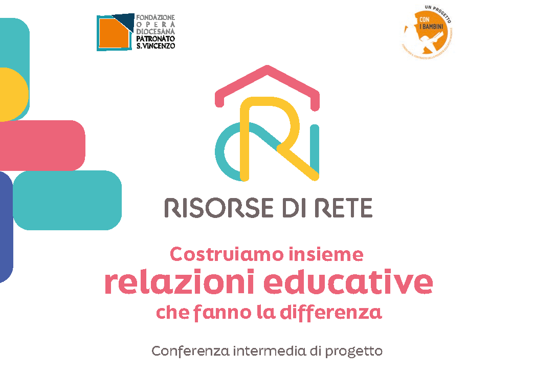 Locandina con titolo dell'evento