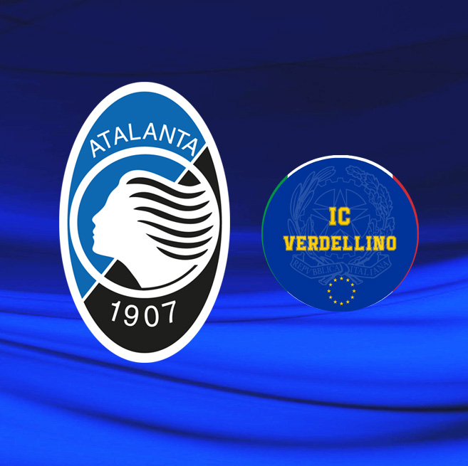 Logo di Atalanta e IC Verdellino