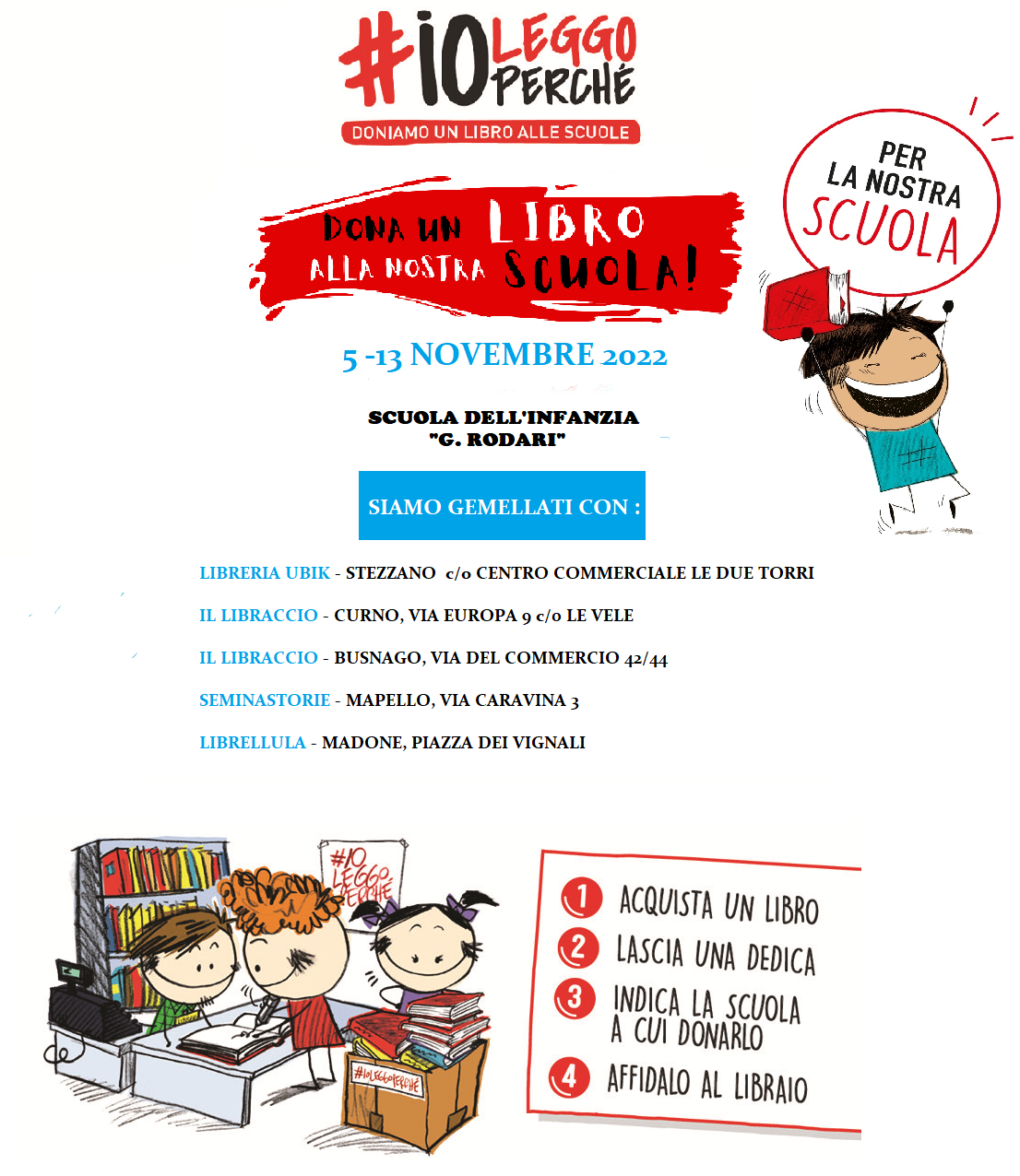 Locandina dell'iniziativa testo riportato nell'articolo