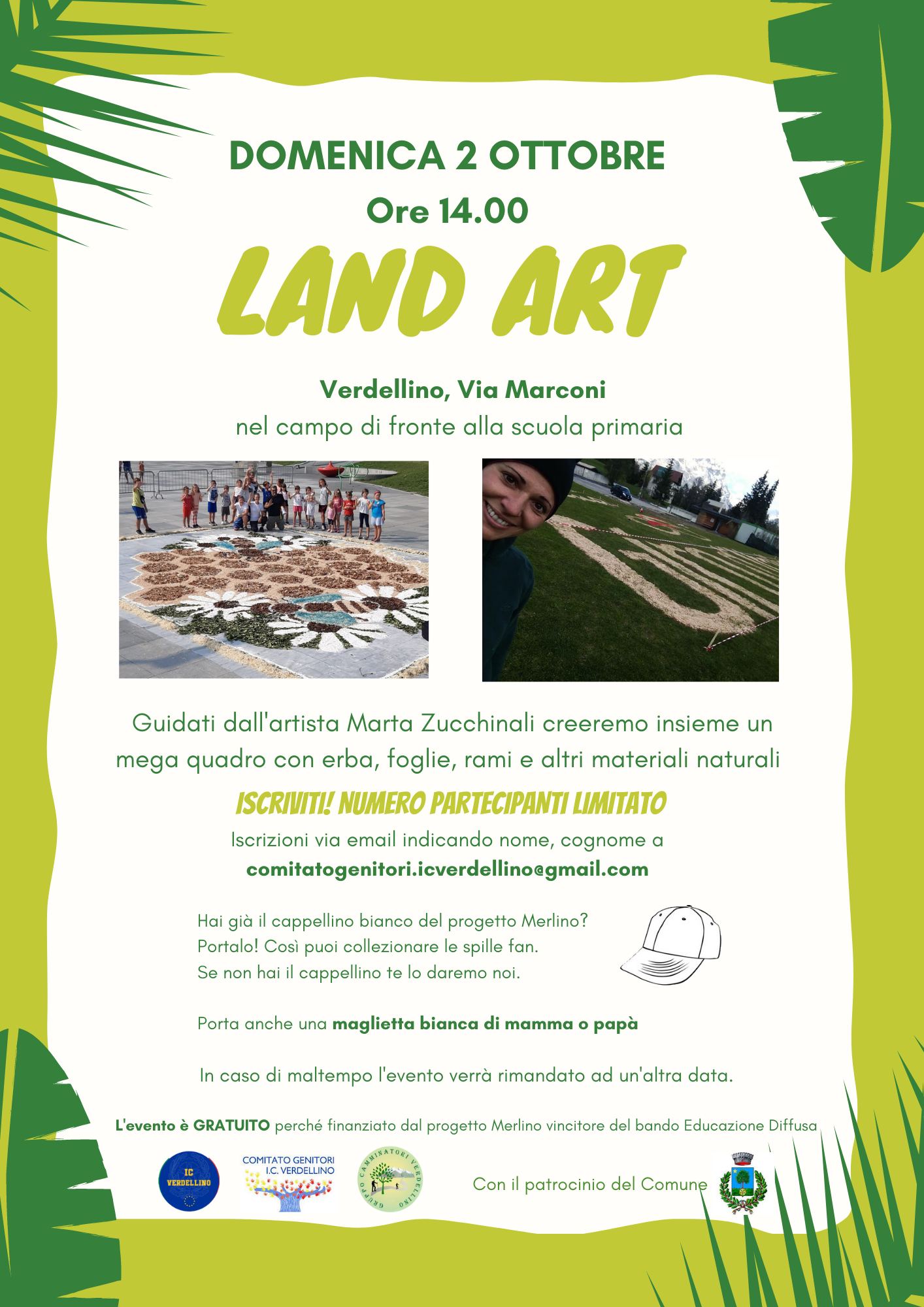 Land Art testo nell'articolo