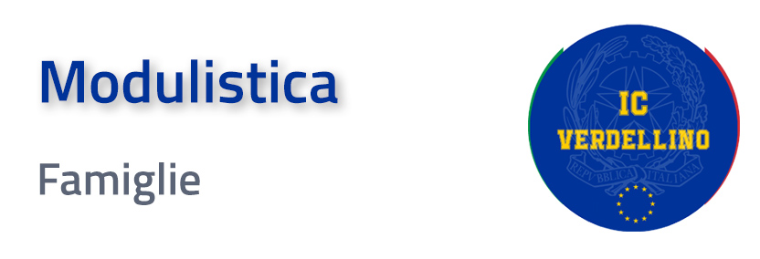Modulistica famiglie